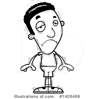 Royalty-Free (RF) Black Man Clipart Illustration by Cory Thoman - Stock Sample #1420406