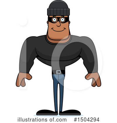 Robber Clipart #1504294 by Cory Thoman