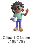 Black Man Clipart #1654788 by Steve Young