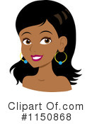 Black Woman Clipart #1150868 by Rosie Piter