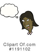 Black Woman Clipart #1191102 by lineartestpilot