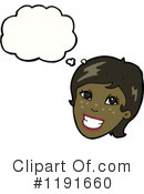 Black Woman Clipart #1191660 by lineartestpilot