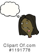 Black Woman Clipart #1191778 by lineartestpilot