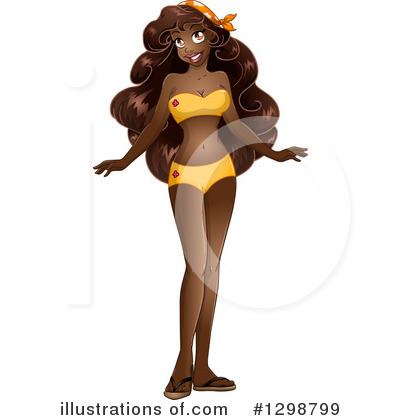 Royalty-Free (RF) Black Woman Clipart Illustration by Liron Peer - Stock Sample #1298799
