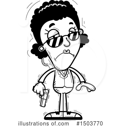 Royalty-Free (RF) Black Woman Clipart Illustration by Cory Thoman - Stock Sample #1503770