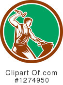 Blacksmith Clipart #1274950 by patrimonio