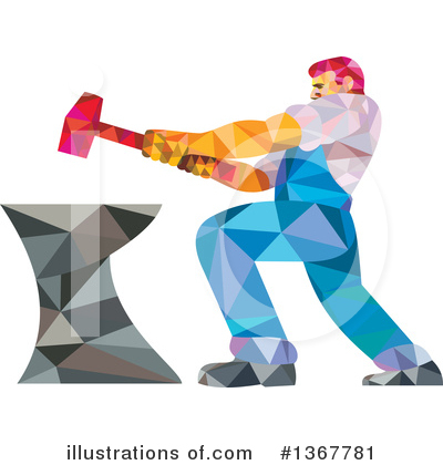 Sledgehammer Clipart #1367781 by patrimonio
