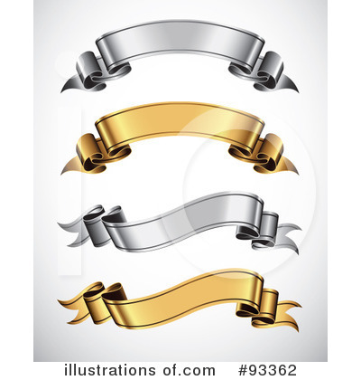 Royalty-Free (RF) Blank Banner Clipart Illustration by TA Images - Stock Sample #93362