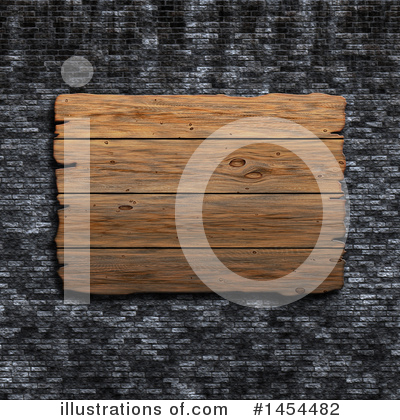 Wooden Sign Clipart #1454482 by KJ Pargeter