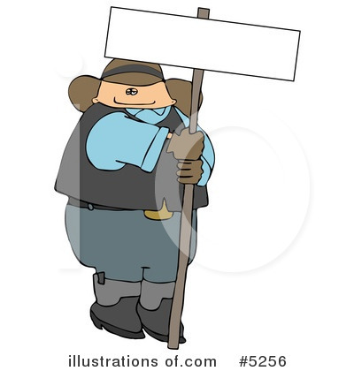 Protester Clipart #5256 by djart