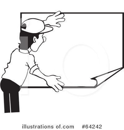 Blank Sign Clipart #64242 by David Rey