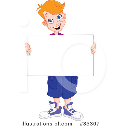 Royalty-Free (RF) Blank Sign Clipart Illustration by yayayoyo - Stock Sample #85307
