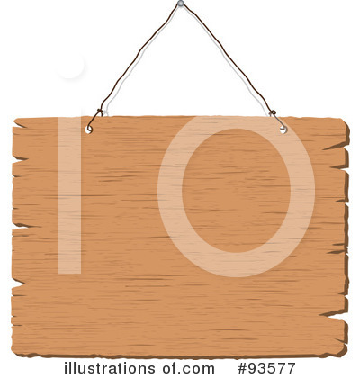 Wooden Sign Clipart #93577 by KJ Pargeter