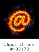 Blazing Symbol Clipart #103179 by Michael Schmeling