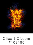 Blazing Symbol Clipart #103190 by Michael Schmeling