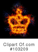 Blazing Symbol Clipart #103209 by Michael Schmeling