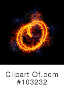 Blazing Symbol Clipart #103232 by Michael Schmeling