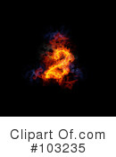Blazing Symbol Clipart #103235 by Michael Schmeling