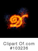 Blazing Symbol Clipart #103236 by Michael Schmeling