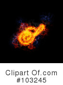 Blazing Symbol Clipart #103245 by Michael Schmeling