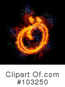 Blazing Symbol Clipart #103250 by Michael Schmeling