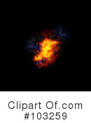 Blazing Symbol Clipart #103259 by Michael Schmeling