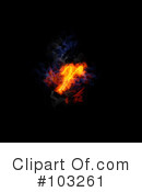 Blazing Symbol Clipart #103261 by Michael Schmeling