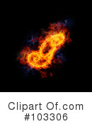 Blazing Symbol Clipart #103306 by Michael Schmeling
