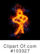 Blazing Symbol Clipart #103327 by Michael Schmeling