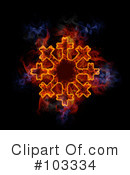 Blazing Symbol Clipart #103334 by Michael Schmeling