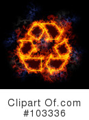 Blazing Symbol Clipart #103336 by Michael Schmeling