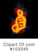 Blazing Symbol Clipart #103345 by Michael Schmeling