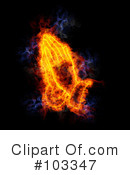 Blazing Symbol Clipart #103347 by Michael Schmeling