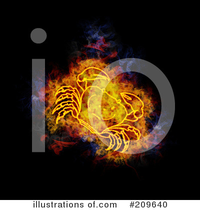 Flames Clipart #209640 by Michael Schmeling