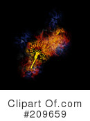 Blazing Symbol Clipart #209659 by Michael Schmeling