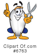 Blimp Clipart #6763 by Mascot Junction