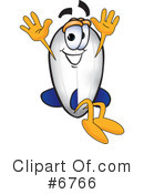 Blimp Clipart #6766 by Mascot Junction