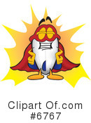 Blimp Clipart #6767 by Mascot Junction