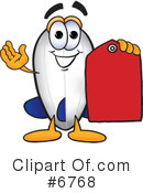 Blimp Clipart #6768 by Mascot Junction