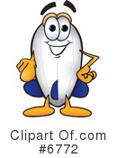 Blimp Clipart #6772 by Mascot Junction