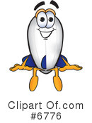 Blimp Clipart #6776 by Mascot Junction
