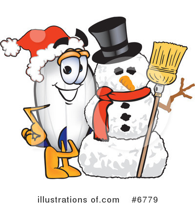 Royalty-Free (RF) Blimp Clipart Illustration by Mascot Junction - Stock Sample #6779