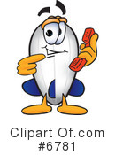 Blimp Clipart #6781 by Mascot Junction