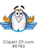 Blimp Clipart #6783 by Mascot Junction
