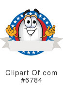 Blimp Clipart #6784 by Mascot Junction