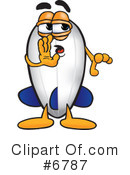Blimp Clipart #6787 by Mascot Junction
