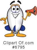 Blimp Clipart #6795 by Mascot Junction