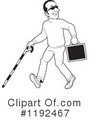 Blind Clipart #1192467 by Lal Perera