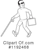 Blind Clipart #1192468 by Lal Perera