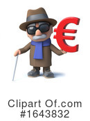Blind Man Clipart #1643832 by Steve Young